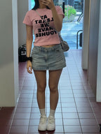 [ Joy,Karina 同款 Pre-order ] Lettering T-shirt