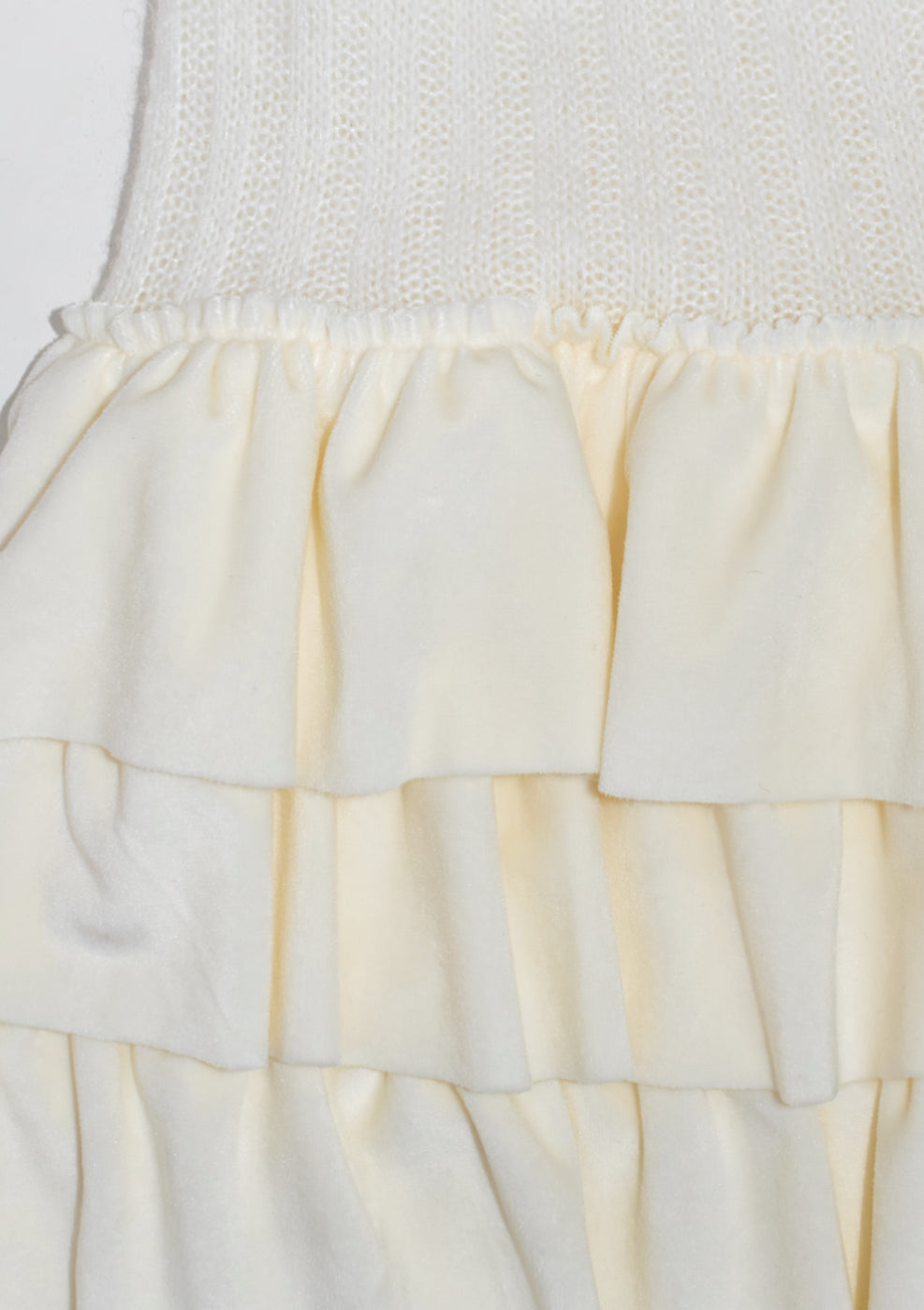 [ KR0467 ] 三層彈性絲絨蛋糕裙褲兩色入 Sabrina Velvet Skort