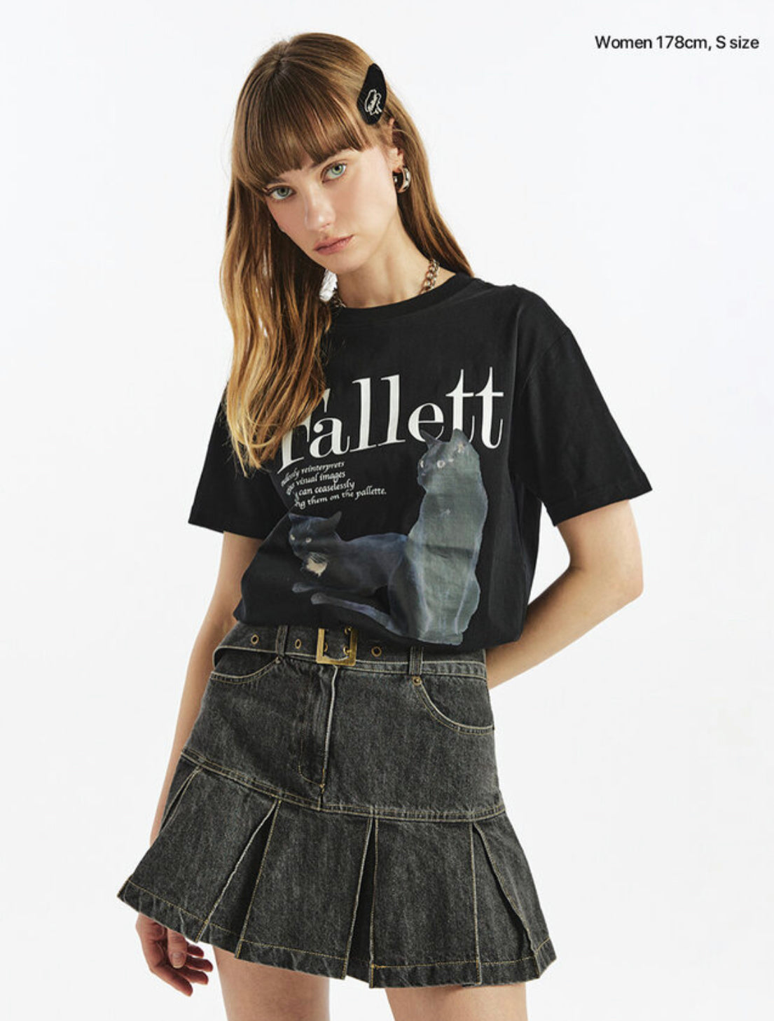 [ 韓國大熱🔥 Pre-order ] Fallett Deux Nero Short Sleeve