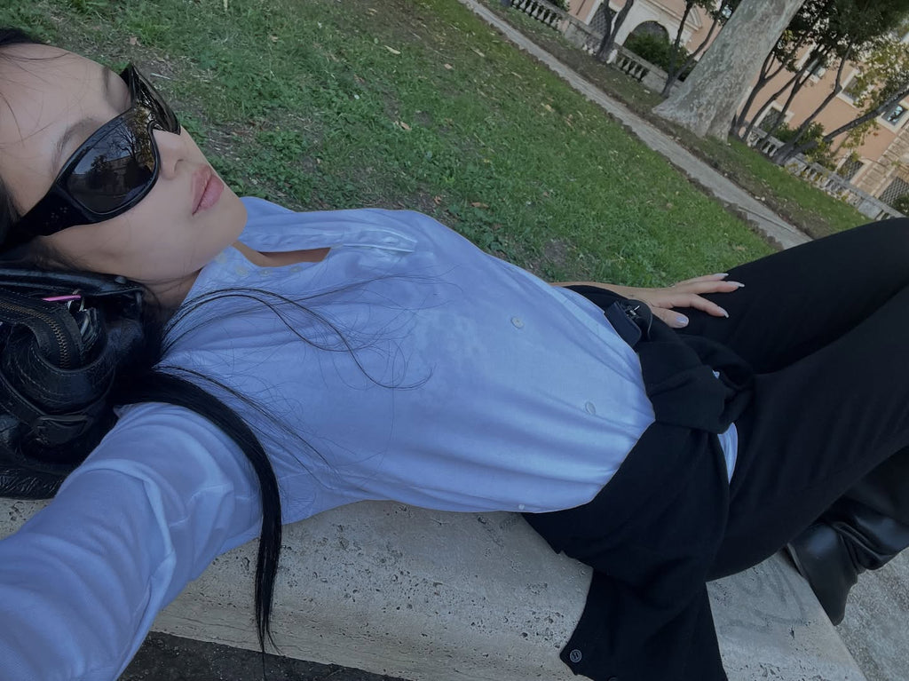 [ Pre-order ] Button Henley Neck Top