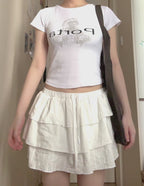 [ 店主推薦 Pre-order ] Blackup Sherin Cancan Mini Skirt Pants