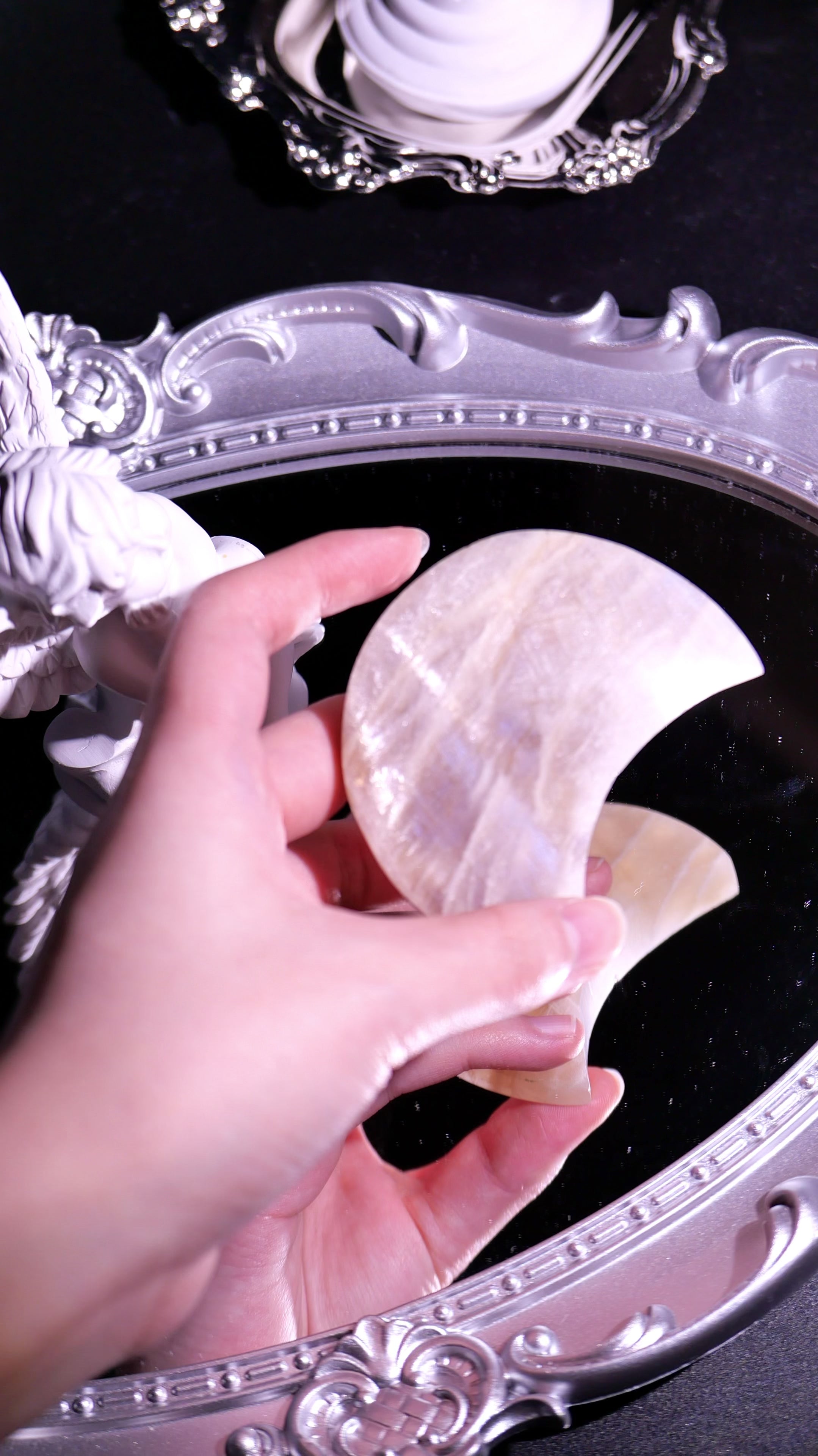 [ 現貨 ] TSCS022 🇮🇳印度月亮石 Natural India Moonstone
