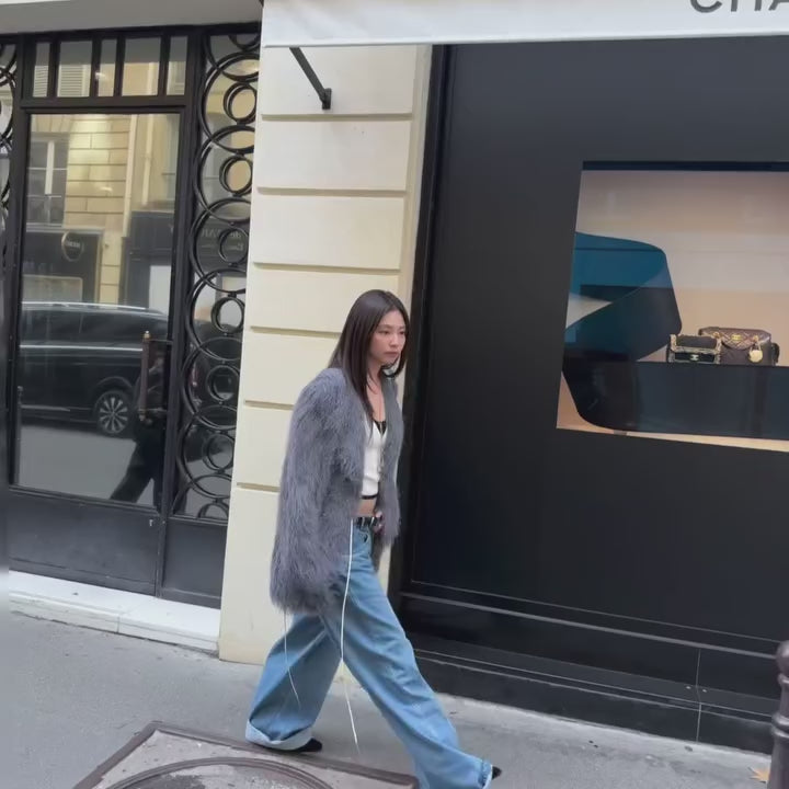 [ Jennie 同款 Pre-order ] Women Era Wide Fit Denim Pants