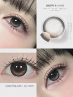 [ Pre-order ] 1+1 1Month Gleam Edge 13.7mm 固定高光 (含水量43%)