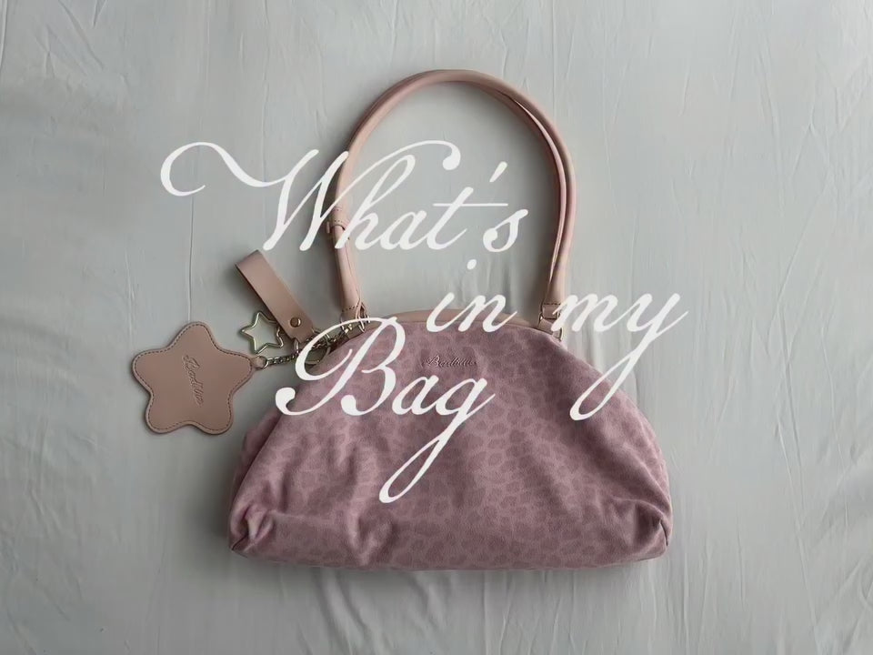 [ Pre-order ] Dot Cozy Dumpling Bag Brown ( 送星星鏡+長肩帶 )