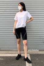 [ Pre-order ] Tension Up Stitch Biker Shorts