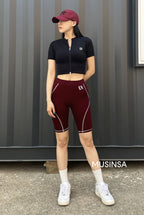 [ Pre-order ] Tension Up Stitch Biker Shorts