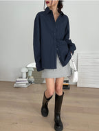 [ Pre-order ] Chaining Oversize Oxford Shirt