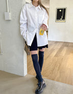 [ Pre-order ] Chaining Oversize Oxford Shirt