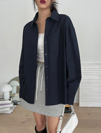 [ Pre-order ] Chaining Oversize Oxford Shirt