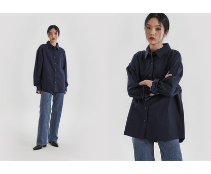 [ Pre-order ] Chaining Oversize Oxford Shirt
