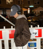 [ KR0367 ]  70s vintage leather jacket