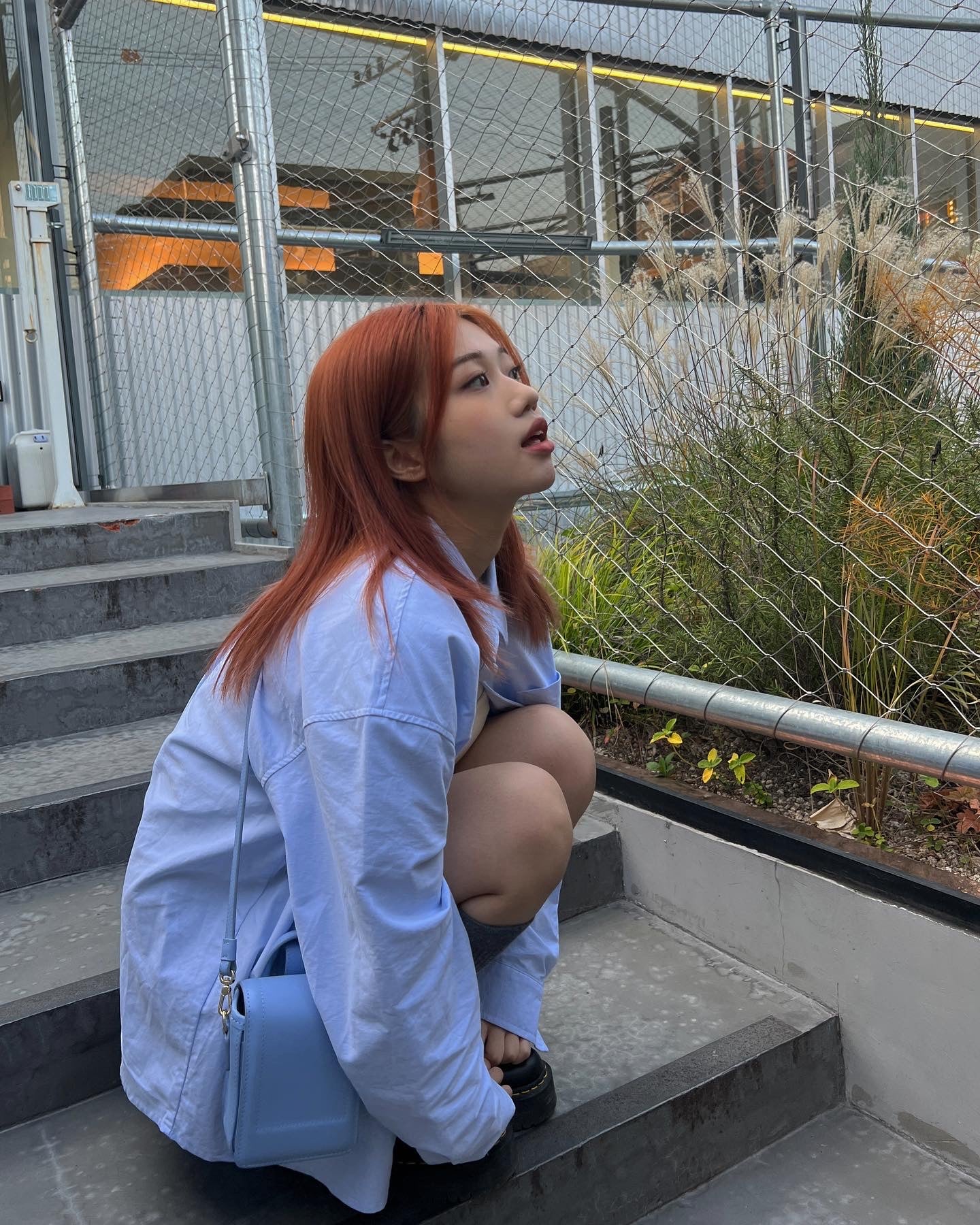 [ Pre-order ] Chaining Oversize Oxford Shirt