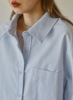 [ Pre-order ] Chaining Oversize Oxford Shirt