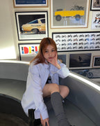 [ Pre-order ] Chaining Oversize Oxford Shirt