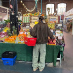 [ KR0367 ]  70s vintage leather jacket