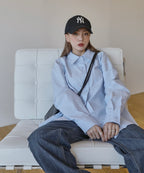 [ Pre-order ] Chaining Oversize Oxford Shirt