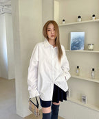 [ Pre-order ] Chaining Oversize Oxford Shirt