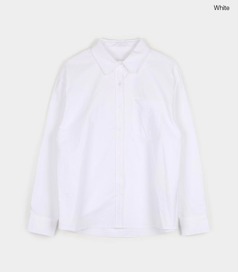 [ Pre-order ] Chaining Oversize Oxford Shirt