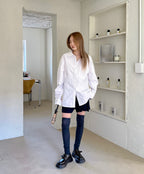 [ Pre-order ] Chaining Oversize Oxford Shirt